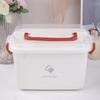 Large Capacity Medicine Box Portable Home First Aid Medical Kit Family Emergency Medicine Box With Multi-Layer Drug Storage Case