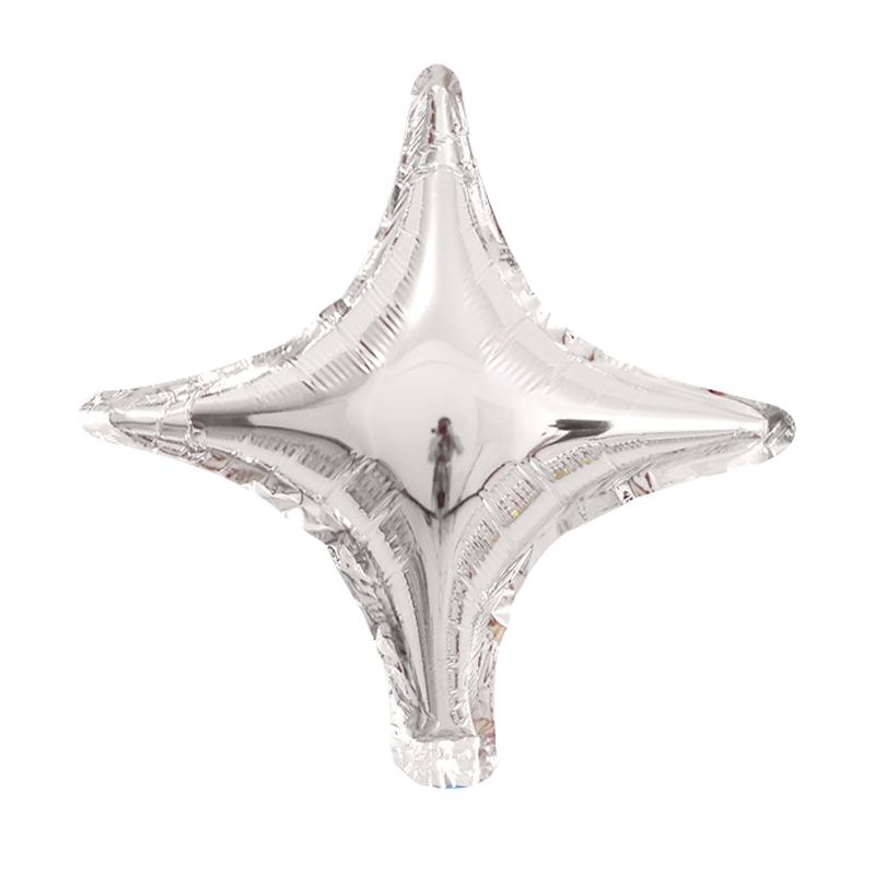 20Pcs10 Inch Multi-Color Square Star Foil Balloons For Birthday Parties Weddings Home Decor Room Background Ceiling Decoration