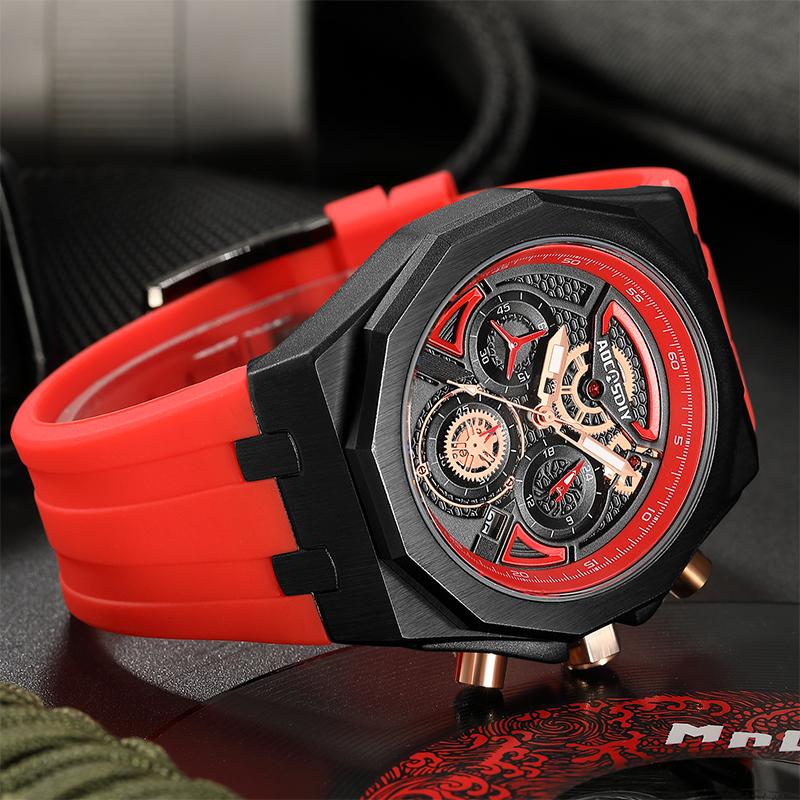 Quartz Wristwatches Watch for Men Luxury Brand Men's Watch Calendar Luminous Waterproof reloj hombre Business Sports Watch