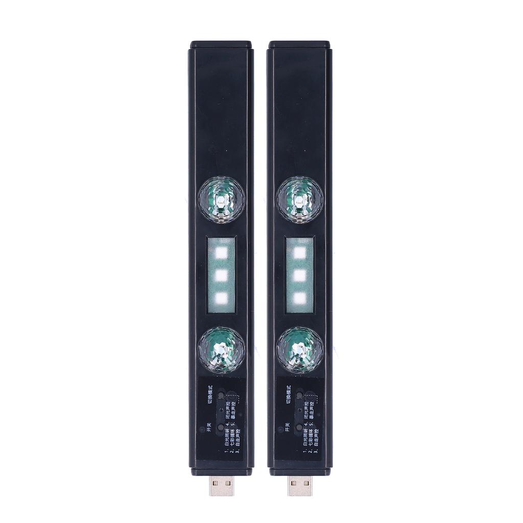Ambient Light USB Charging LED Car Sole Lamp Remote Control Decoration Modification