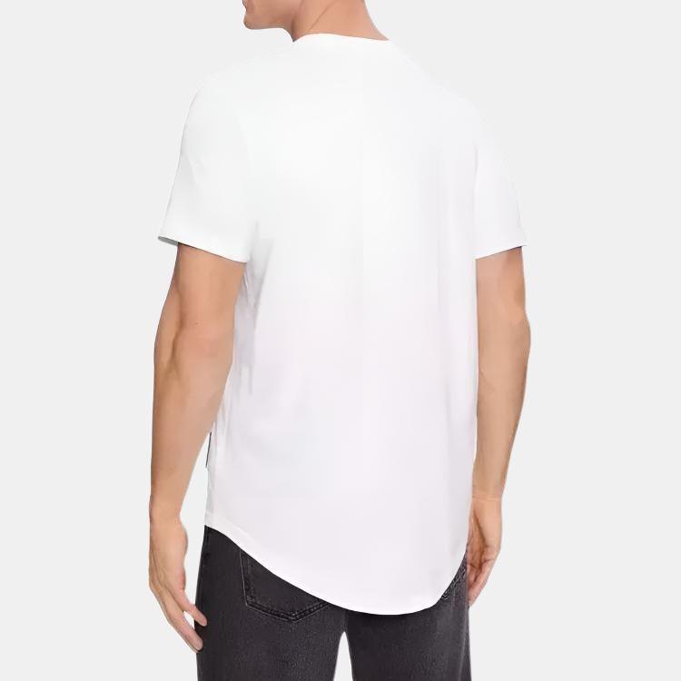 Calvin Klein Letter Round Neck Drop Shoulder Short Sleeve T-Shirt Men T-Shirts J30J323482-YAF
