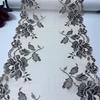 20cm Wide Stretch Lace, Two-tone Elastane Spandex Lace Trim for Lingerie, Bra, Underwear, Garment, Crafting & Sewing