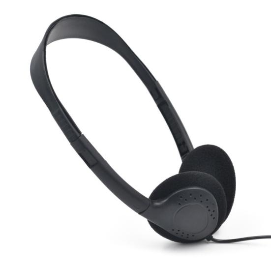 Universal 3.5mm Plug Soft Earmuff Music HiFi Gaming Wired Headset Headphone