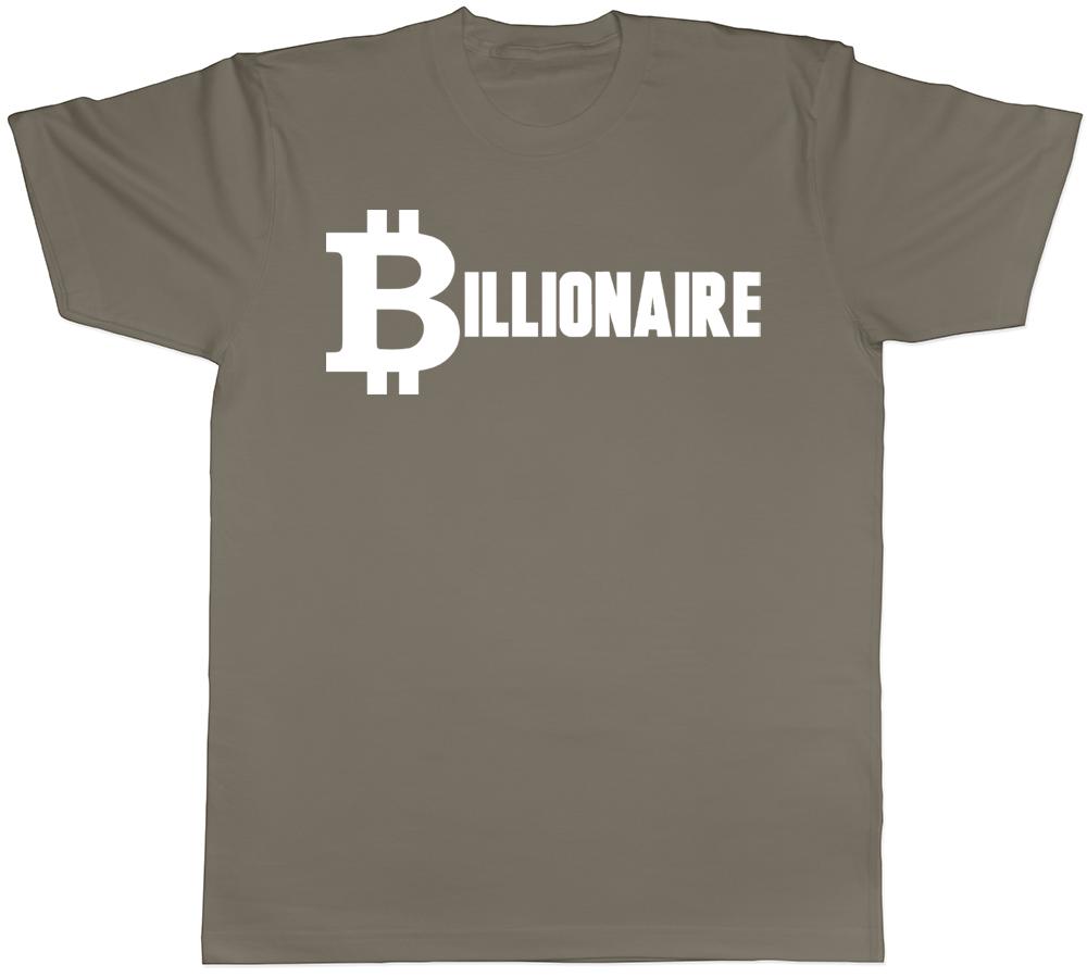 Bitcoin Billionaire Unisexs Ladies Unisexs TShirt