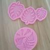 Leaf Shape Cake Mold Heats-resistant DIY Replacement Reusable Washable Home Biscuit Fondant Mould Molding Tool