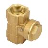 DN15 Brass One Way Automatic Swing Check Valve for Water Oil Acidic Media