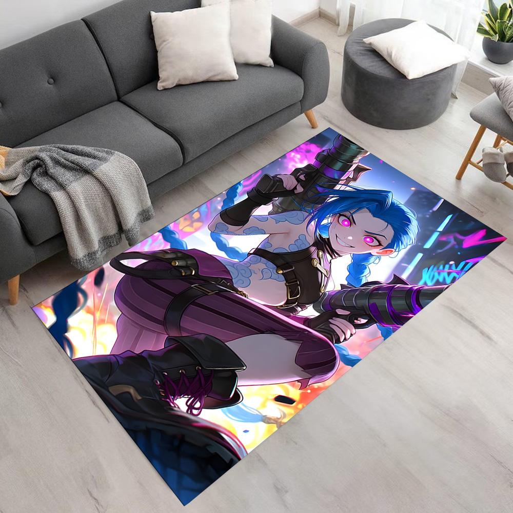 Cyberpunk Warrior Area Rug Suitable for Study Room Outdoor Decorate Room Hallway Anti-slip Rug Decorate Offices Perfect Gift for Friends & Family