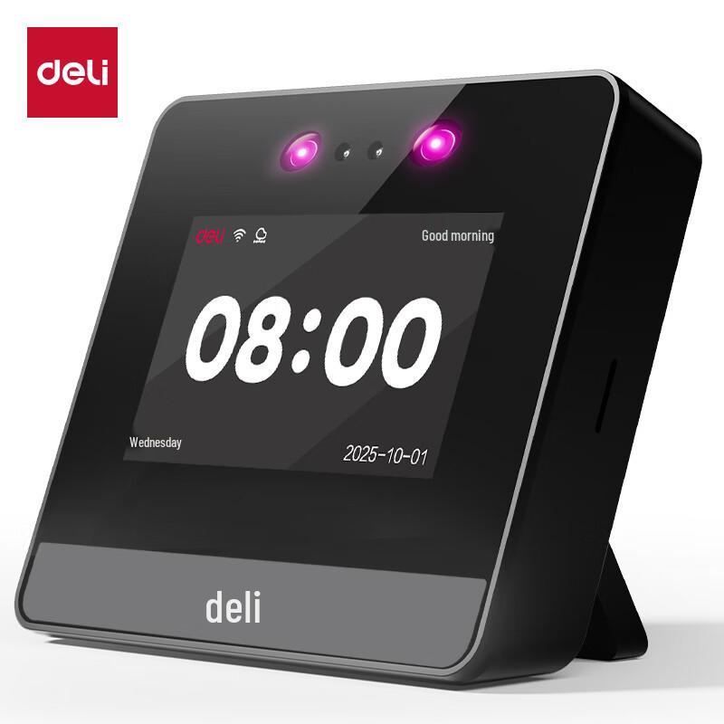 Deli Smart Facial Recognition Time Clock