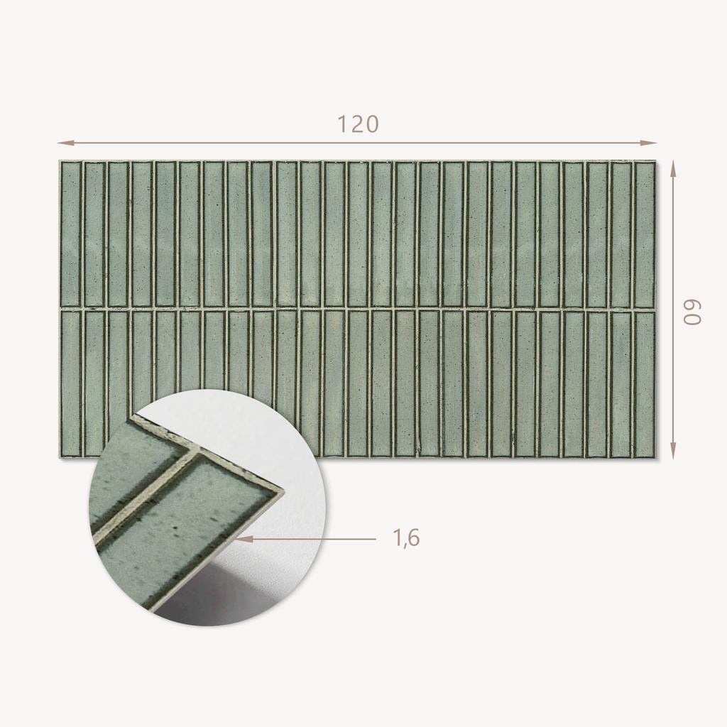 Naklejany Panel Pcv Z Motywem Idealny Do Przedpokoju 120X60 Cm Prostokątne Modne Płytki