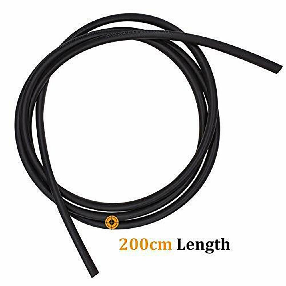 WINDSHIELD WASHER HOSE CONNECTOR Fluid Hose Replacement Replaces Splitter 2m 9PCS Accessory Black Car Practical