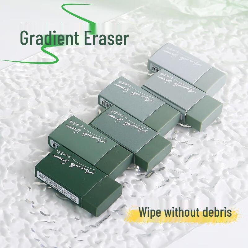 Gradient Eraser: Student Edition, Residue-Free Magic Eraser with Morandi Color Palette