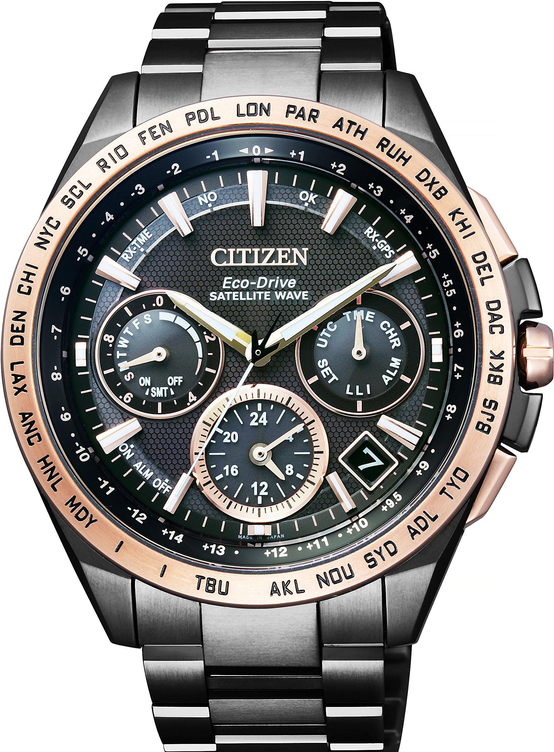 

CITIZEN Watch ATTESA LIGHT in BLACK GPS Satellite Radio Watch F900 Double Direct Flight [Citizen] Eco-Drive Eco-Drive CC9016-60E Men s