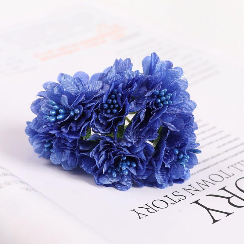 Silk Carnation Artificial Flower Christmas Home Outdoor UV protection garden Wedding Holiday Party Decoration Diy gift Candy Box