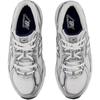 New Balance NB 740 Abrasion Resistant Low Top Kids Lifestyle Shoes White Silver Black Sneakers GR740WN