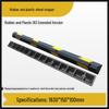 Thickened Rubber Wheel Stopper: Parking Position Limiter & Reversing Block