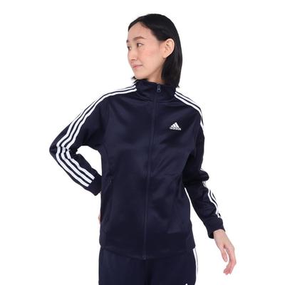 Adidas Legend Ink Jacke Damen 3-Streifen Warm-up (JUH57) (J/M)