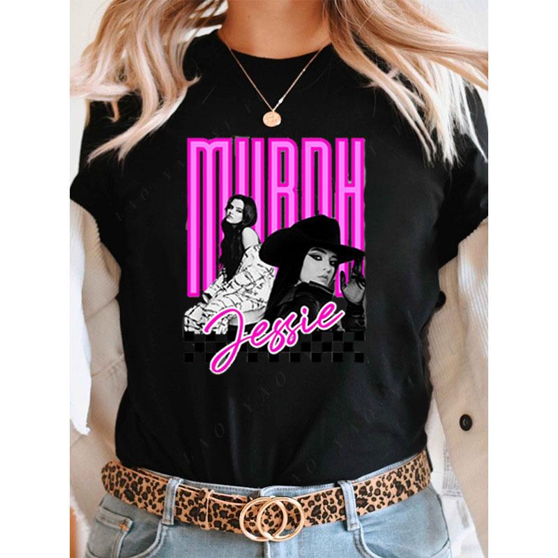 Ropa De Mujer Jessie Murph Essential T Shirt Novelty Trend Boyfriend Gift Y2k Clothes T Shirt Unisex Fashion Camisetas Tee Tops