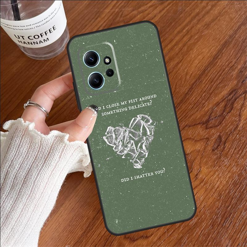 All Too Well Lyrics Case For Xiaomi Redmi 14C 13C 12C 10C Redmi Note 14 13 11 9 10 12 Pro 9S 10S 11S 12S Cover