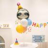 Cartoon Animal Birthday Table Decorations: June 1st Children's Day Balloons & Dessert Ornaments