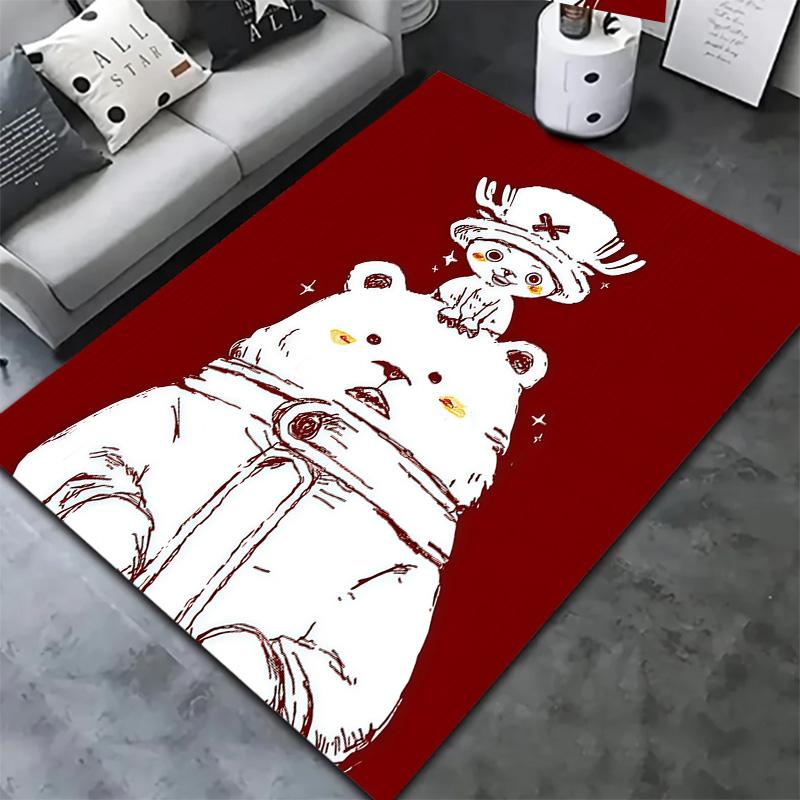 One Piece Tony Tony Chopper Carpet Rug For Living Room Bedroom Home Sofa Decoration Kids Play Nonslip Floor Mat