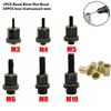 Rivet Nut Head Tool Set of 21PCS for Hand Riveters Features a Range of Nuts from For M3 to M10 for Replacement