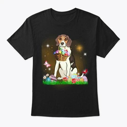 Treeing Walker Coonhound Dog Easter Tee TTshirt Made in the USA Size S to 5XL 2XL