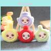 Adorable Plush Teletubby Keychain Cute Cartoon Bag Charm Soft Stuffed Animal Toy