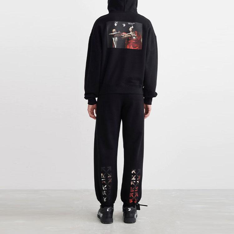 Off-White Hanorac Caravaggio Paint Over OMBB037C99FLE0041001