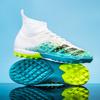 Scarpe da Calcio High Top Antiscivolo Ag Chiodi Lunghi Scarpe da Calcio da Uomo Chiodi Spezzati Scarpe Speciali per Allenamento Resistenti all'Usura Calcio