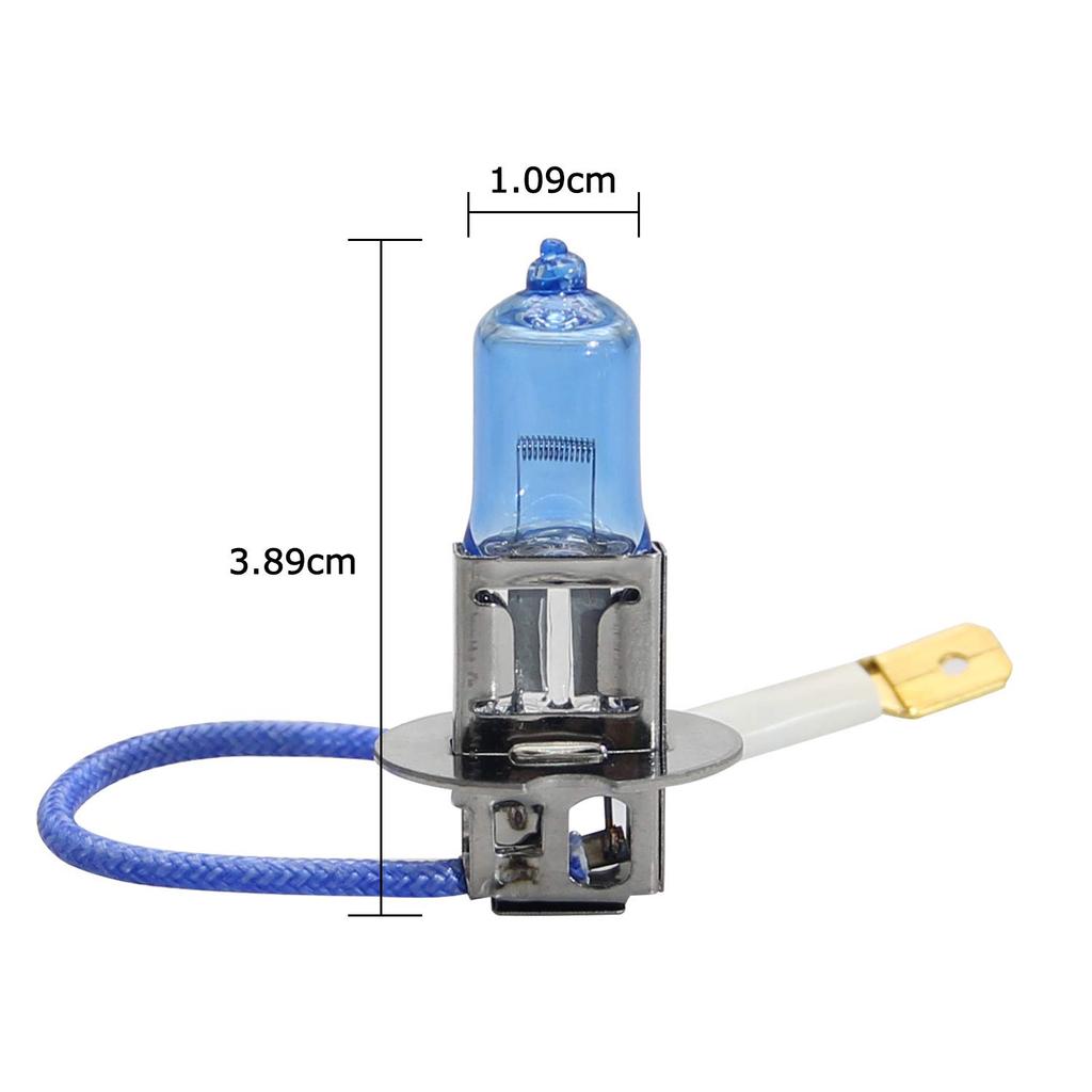 RCPH3 Halojen Ampul 100W6000K Araba Farı Orijinal Yedek Genel Amaçlı Ürün Nötr Beyaz 12V 2 Adet