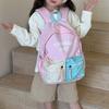 Childrens Large Capacity Letter Backpack With Cotton Material For Kindergarten School Use