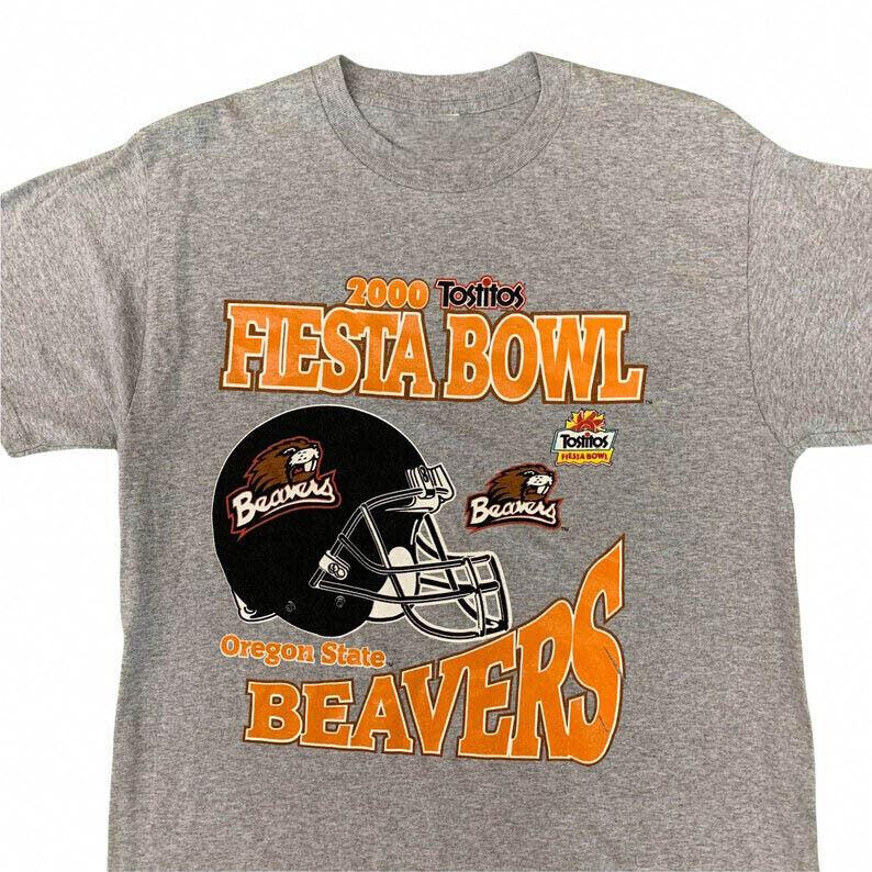 

Винтажная футболка унисекс Oregon State Beavers Football 2000 Fiesta Bowl