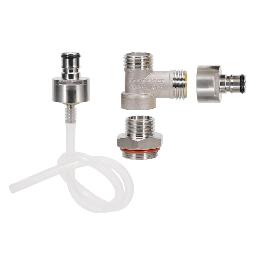 Ez Mini Keg Tap Dispenser Ball Lock Single Double Post Homebrew Picnic Taproom Mini Bar Carbonation Beer Craft Beer