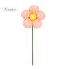Ceramic Flower with Stem Realistic Handcrafted Artificial Home Colorful Blossom Decoration Office Living Room Vase Fake Simulation Decor