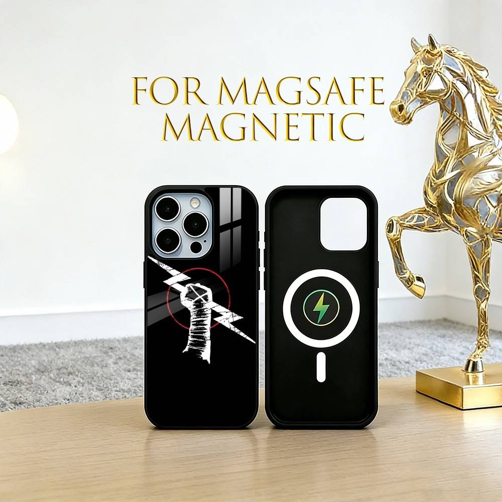 Wrestler CM P-Punk  Phone Case For iPhone17,16,15,14,13,12,11 Plus,Pro Magnetic For Magsafe Wireless Charging