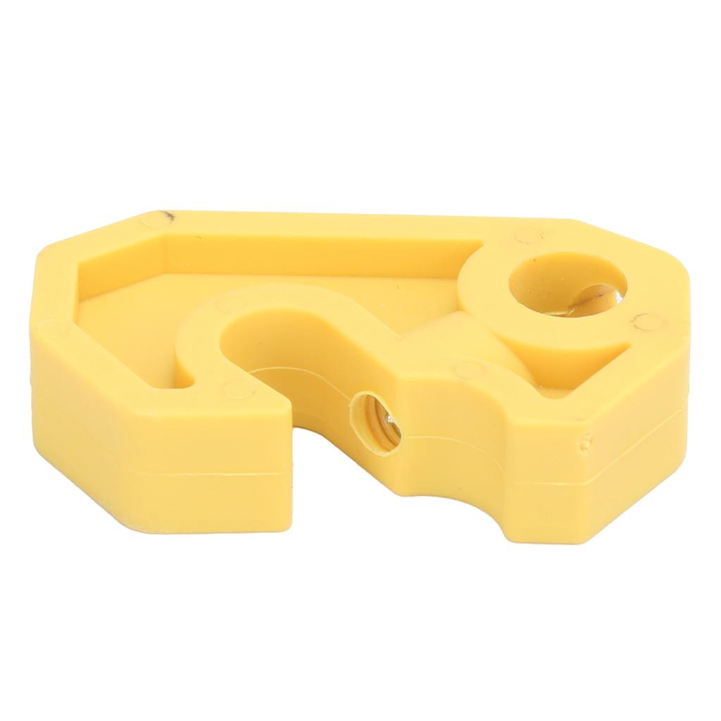 Simple Circuit Breaker Lock Insulated Isolated Air Switch Yellow PA for Industry Automotive Chemical