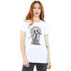 Disney Womens/Ladies Nightmare Before Christmas Bone Daddy Cotton Boyfriend T-Shirt