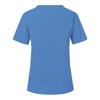 Women Short Sleeve V-neck Tops  Working  T-shirts