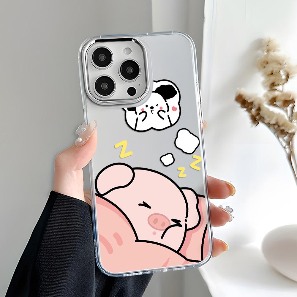 Transparent Phone Case for iPhone 11 12 13 iPhone 13 14 15 Pro 15 16 Pro Max Samsung A15 A16 A25 A26 A55 A56 S25 S24 S22 S23 Ultra S25 Edge