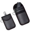 2-Pack Carbon Fiber Faraday Key Pouch – RFID Blocking Signal Blocker Anti-Theft Key Fob Protector for Keyless Entry Car Security