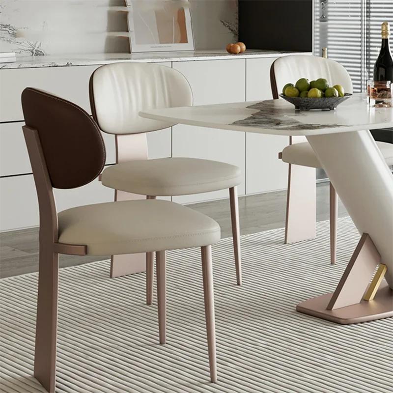 For Zeitgenössische schöne Esszimmerstühle, moderne, luxuriöse Lazy Kitchen Esszimmerstühle, weiße Cadeiras Jantar Küche