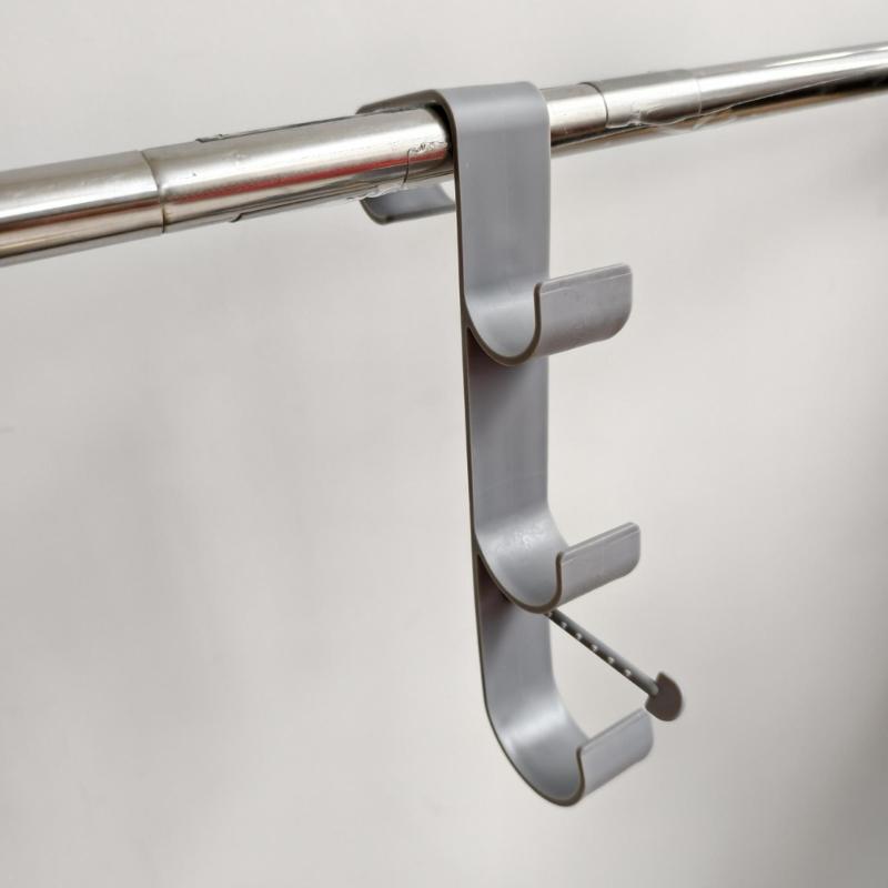 Multifuntional Swimming Pool Tool Holder Adjustable Angles ABS Texture Easy Installation Suitable for Outdoor Pool