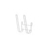 MUJI Stainless Steel Bottle Hook, Double Hook, for Dish Drying Rack - Approx. 9.5cm (W) x 7cm (D) x