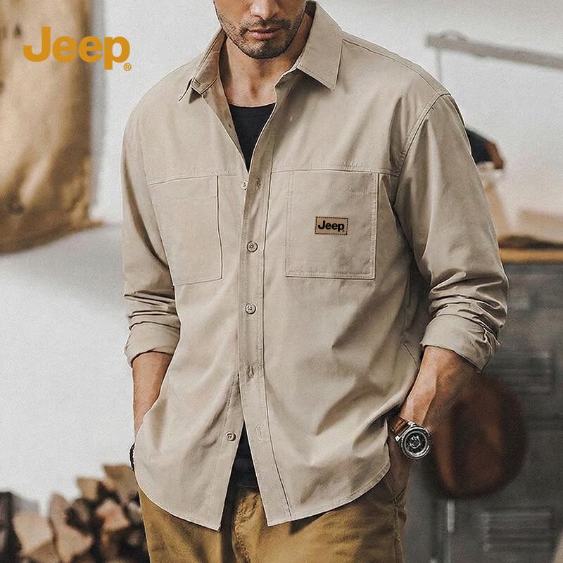 

JEEP Classic Workwear Long Sleeve Shirt XL