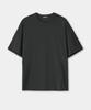 Kueo Heavyweight Tuck Point T-Shirt (Black)