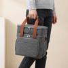Large Capacity Insulated Lunch Bag Lightweight Adjustable Shoulder Strap Picnic Tote Bag Waterproof Handle