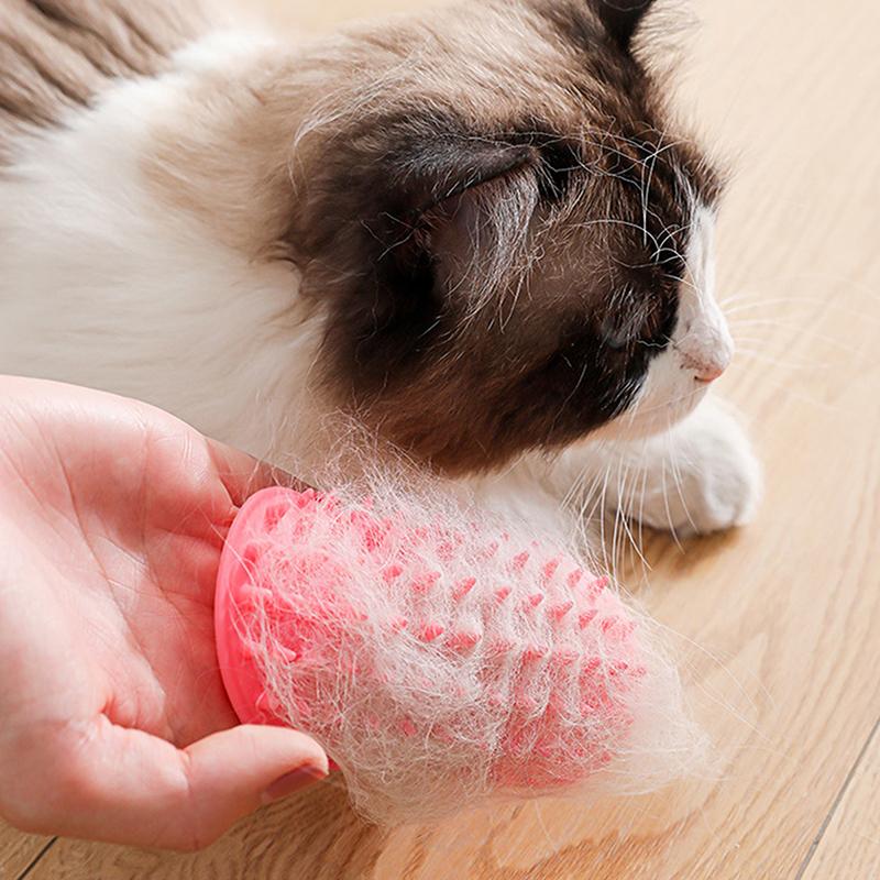 Cat Scratcher Massager Comb Pets Table Corner Scrape Hair Brush Remove Hair Comb Kitten Care Accessories