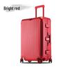 Aluminum-Magnesium Alloy Trolley Case with Universal Wheels