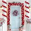 Metallic Christmas Snowflake Tinsel Garland  for Christmas Tree Decoration