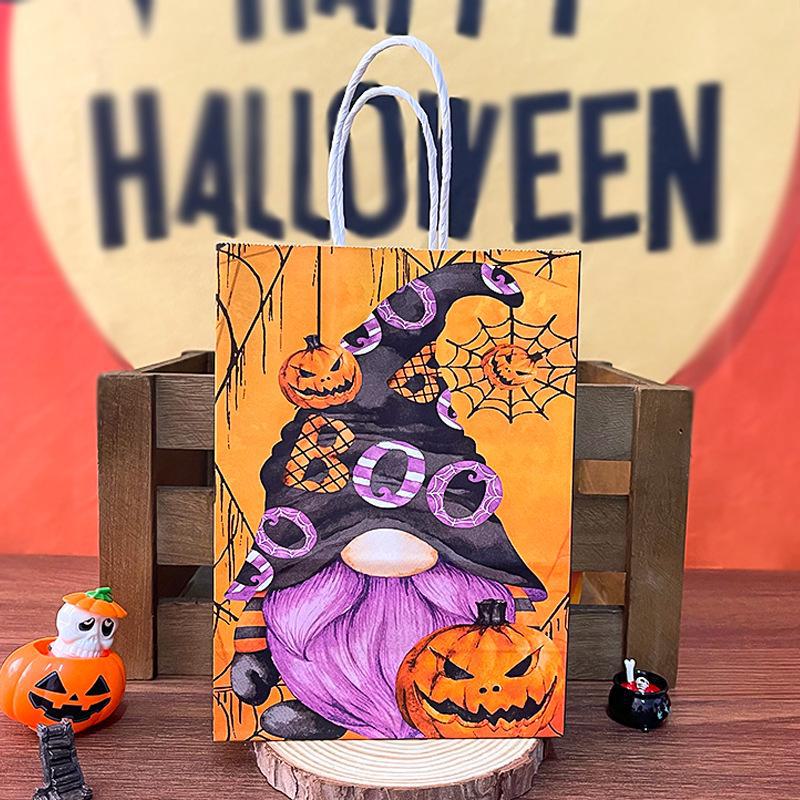 

Halloween Portable LED Pumpkin Lantern Candle Lamp for Party Decoration Warm Light